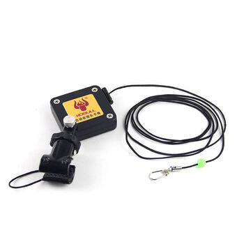 火牛户外自动回收失手绳护竿绳伸缩绳溜鱼工具