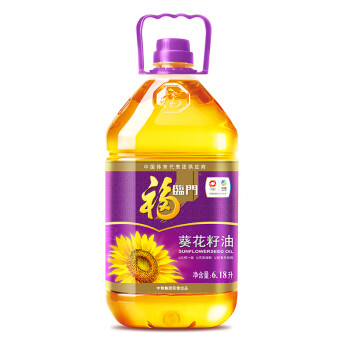 福临门 食用油 压榨一级充氮保鲜葵花籽油（京东定制）6.18L 中粮出品