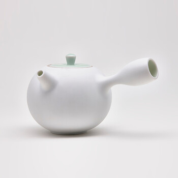 堂悦坊 握奇茶具普通套装礼盒 一壶两杯套装特价 青玉色一壶两杯普通装
