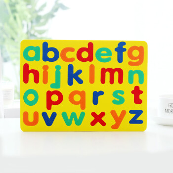 26个大小英文字母 磁性冰箱贴 数字 白板贴 abc磁铁 磁性小写26个字母