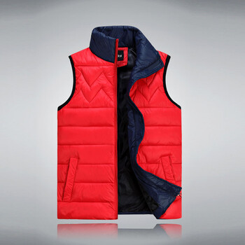 靓佳人 2014秋冬新款男装羽绒<em>棉马甲青少年</em>韩