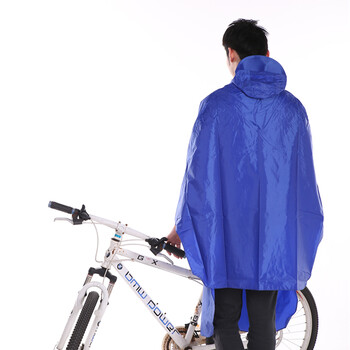 
                                        非洲豹 自行车雨衣雨披 男女通用FZB-111均码包邮 紫色                