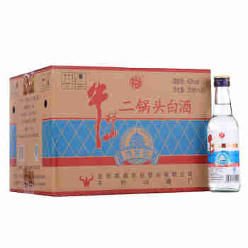 牛栏山【官方舰旗店】牛栏山 净爽 二锅头 清香风格 43度 265mL 20瓶 整箱装