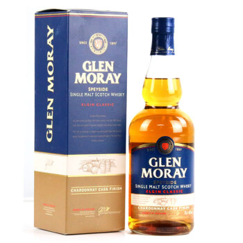 格兰莫雷洋酒格兰莫雷斯佩塞单一麦芽威士忌Glen Moray  英国原装 700ml 莎当妮桶