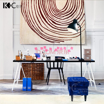 KC灯具 工业复古重金属铁艺落地灯 卧室书房落地台灯 坐地灯 HZ-配节能灯泡-13W-黄光