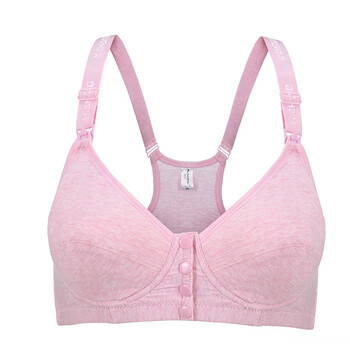 <em>哺乳文胸无钢圈</em>纯棉防下垂喂奶孕妇内衣文胸 