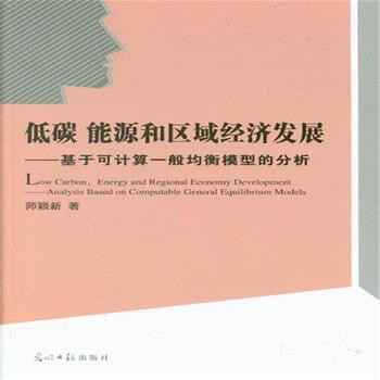 低碳 能源和区域经济发展-基于可计算一般均衡