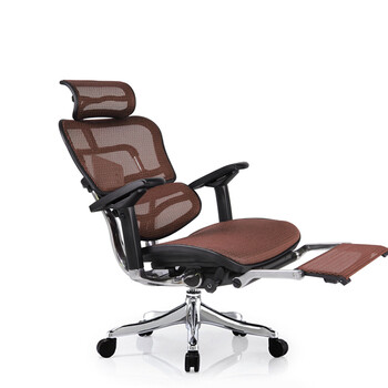 联友人体工学电脑椅 可躺办公椅透气网布升降