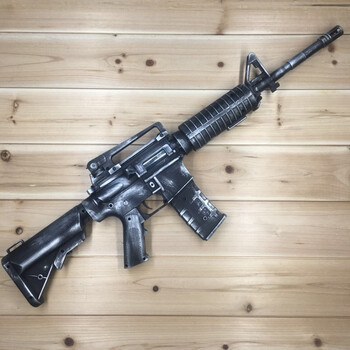 m4a1做旧款 游戏还原真实比例枪械模型水弹枪