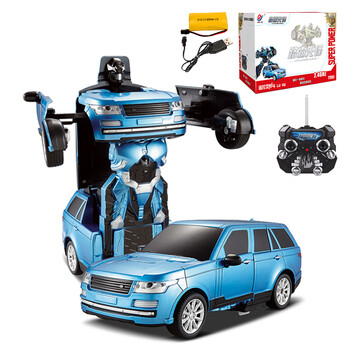 佳奇遥控车变形遥控汽车 金刚机器人电动遥控