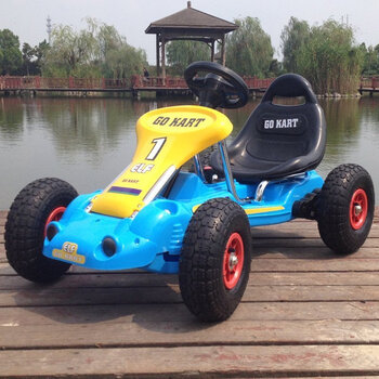 蚁道儿童电动车可坐四轮卡丁车小孩玩具遥控汽