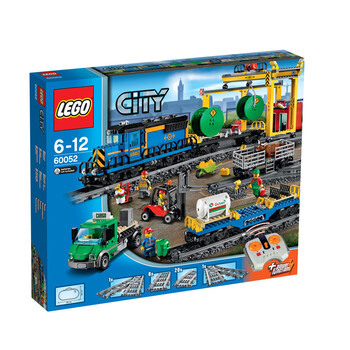 乐高 LEGO 城市系列 货运列车 L60052【图片