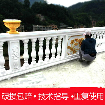 罗马柱模具欧式装饰别墅阳台栏杆围栏护栏柱子水泥花瓶柱建筑模型 355