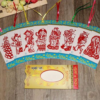 白领公社 中国特色出国留学外事礼品 蔚县剪纸