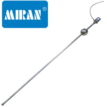 MIRAN米朗磁阻式液位传感器高精度高寿命电子尺直线位移传感器磁拖式液位计电阻尺PMR PMR-50mm