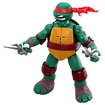 奥迪双钻进口忍者神龟手办 正版动作发声公仔