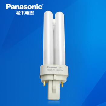 松下（Panasonic）插拔式节能灯26W 针插式荧光灯管 三基色 6只装