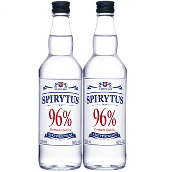 洋酒波兰进口烈酒96度生命之水伏特加 500ml