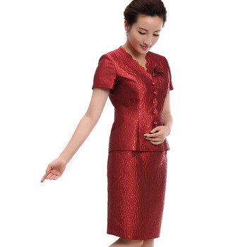 清凡 2014夏季妈妈装婚宴妈妈礼服婚庆婆婆丈