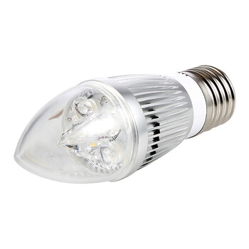 佐拉 Lamp LED灯泡3W4W灯泡蜡烛拉尾灯尖泡E27/E14螺旋小螺口6001 E14-4W白光-6001