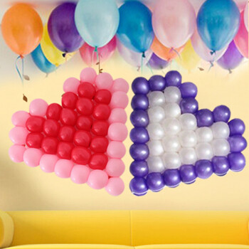 
                                        孩派/生日用品结婚用品/爱心网格气球/布置心形造型气球 外围 内围 颜色请留言                