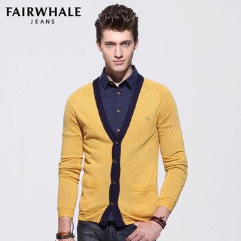 织衫 2014秋装新款 男士韩版时尚羊毛衫 <em>开衫</em>