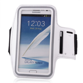 弘毅 手机运动臂包保护套 适用于三星S4 白色【