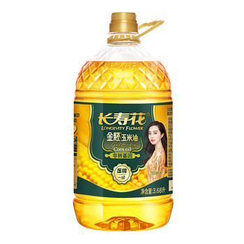 长寿花 非转基因 食用油 金胚玉米油3.68l
