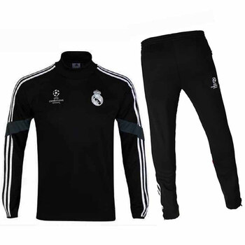 皇马14-15欧冠秋冬德国队球服长袖套头足球训