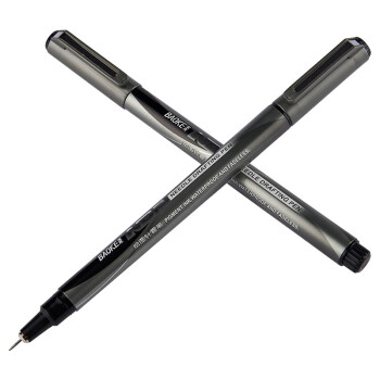 宝克 绘图笔针管笔 草图笔 勾线笔漫画描图笔设计手绘笔黑色0.05MM-0.1MM可选 BK1110  0.1MM