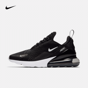 耐克 NIKE AIR MAX 270 男子运动休闲鞋 AH8050 AH8050-002黑/白/太阳红 43