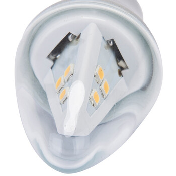 
                                        佛山照明（FSL）LED尖泡小口节能灯具3W透明E14暖白光2700K 炫银尖泡 5支装                