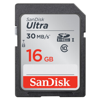 闪迪（SanDisk）至尊高速SDHC存储卡 16G-Class10-30MB/s