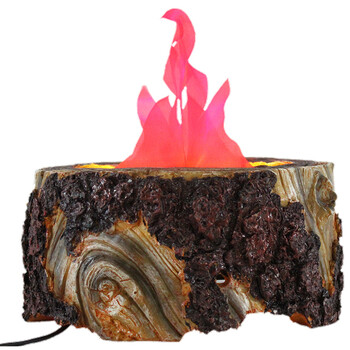 
                                                            仕彩 电子火盆灯 仿真火焰灯 内置led灯泡 装饰火盆灯 酒吧台式火盆灯 吊式火盆灯(LED灯)大号                