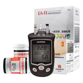 三诺 EA-11型智能血糖仪家用尿酸测试仪 血糖