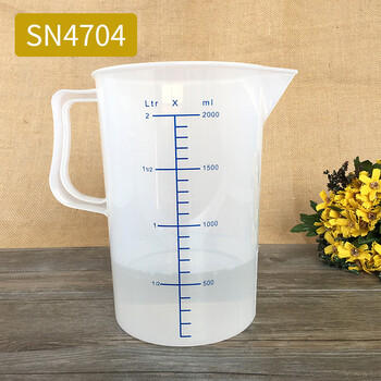 三能(sanneng) 500ml pp塑料量杯 200cc液体量杯 刻度