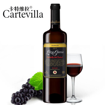 卡特维拉 酩酊佳酿西班牙进口 干红葡萄酒 750
