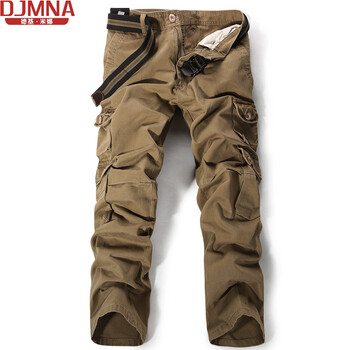 直筒男裤子 男装DJ7857 卡其 38(2尺9腰围)