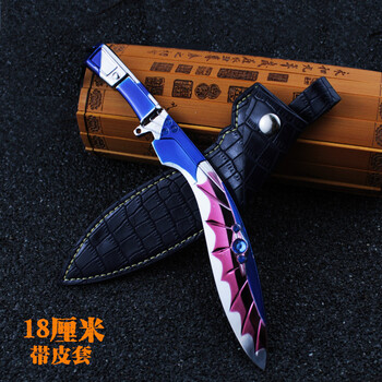cf武器模型穿越火线千变m4黑武士套装英雄枪无影雷神极光合金模型