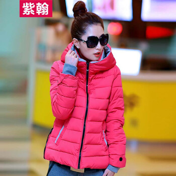 紫翰 2014秋冬新款<em>棉衣</em>外套<em>短裤羽绒服棉衣</em>显