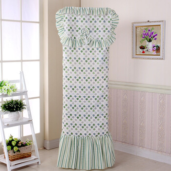 何夫人 空调罩柜机 格力美的柜机空调套 布艺田