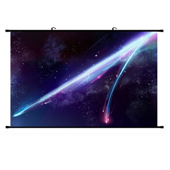 你的名字动漫挂画二次元海报壁纸来图定制卷轴周边宫水三叶 图19 60*