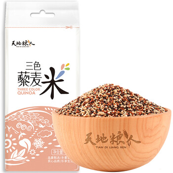 plus会员:天地粮人 精品 三色藜麦 330g *4件食品类商品-全利兔-实时优惠快报