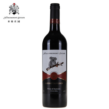 圣骑庄园 澳洲原瓶进口红酒树袋熊赤霞珠750m