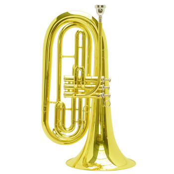 亨韵乐器降B调行进次中音号行进管乐舞台演奏