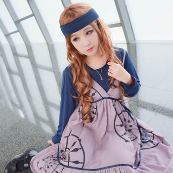 女神异闻录5p5占卜师御船千早cos服cosplay服装女裙 全套(备注鞋码 s