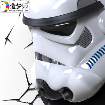 造梦师星球大战暴风骑兵StromTrooper 面具3D装饰灯壁灯创意个性