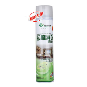 
                                        格瑞卫康 家居异味吸甲醛清除剂 除甲醛 新房装修汽车新车室内厕所净化除味 650ml                
