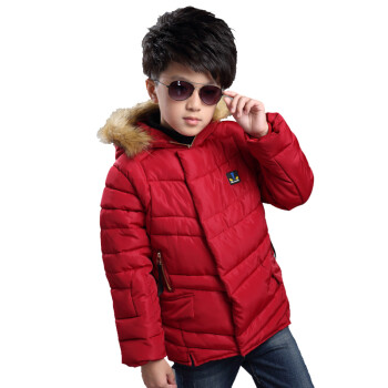 童装韩版外套男童冬装儿童怪鸟保暖时尚标毛领