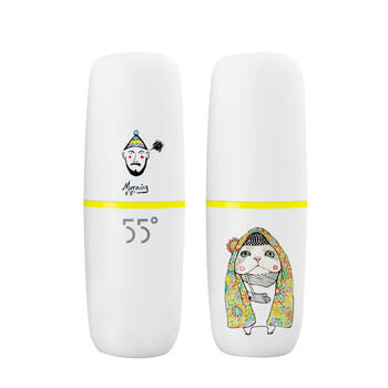 玩者 洛可可 55度降温保温水杯280mL-插画版